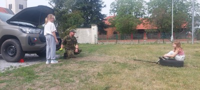 Armáda ČR - ukázka vojenské techniky pro 1. stupeň